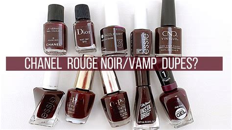 chanel taboo nail polish dupe|chanel dupes.